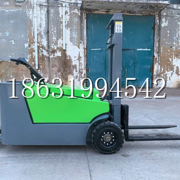 临沭县小型电动叉车1吨2吨步行站驾式电瓶堆高充电装卸车液压升降车铲车